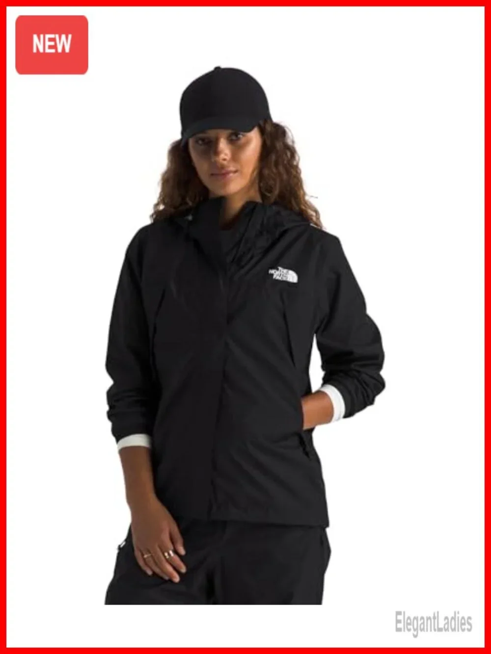 Waterproof Rain Jacket - Seam-Sealed Recycled Polyester